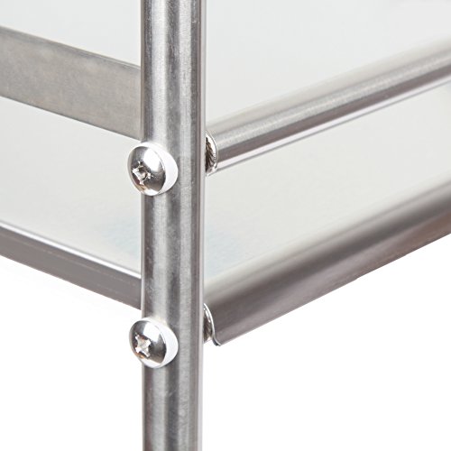 YUDA Single Layer Edelstahl Mikrowelle Rack Küche Zähler und Regalboden - 4