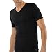 Produktbild SCHIESSER Herren V-Neck T-Shirt 95/5 2er Pack, Farbe:Schwarz (000);Größe:12/5XL
