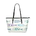 Produktbild Marine Cute Fish Kids Underwater Große Weiche Leder Tragbare Top Hand Totes Taschen Kausale Handtaschen Mit Reißverschluss Schulter Shopping Geldbörse Gepäck Organizer Für Dame Girls Womens Work