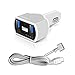 Price comparison product image GISSARAL GISCCA-AM2 110W Laptop Car Charger for 2012 to 2015 Retina MacBook Pro MacBook Air and MacBook; Dual USB Quick Charge for Apple or Android smartphones and tablets