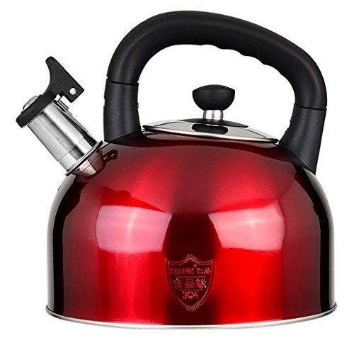 Bouilloire cuisine  domicile en acier inoxydable sifflet thire en plein air randonne camping grande capacit bouilloire cafetire (Couleur : B, taille : 22 * 14.5cm)