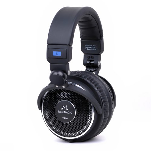 Preisvergleich Produktbild SoundMAGIC HP200 offener Over-Ear Kopfhörer - Schwarz