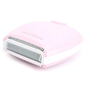 Magnitone GoBare! Rechargeable Waterproof Compact Mini Lady Shaver for Legs, Underarms and Bikini Line (Pink) - Image 5