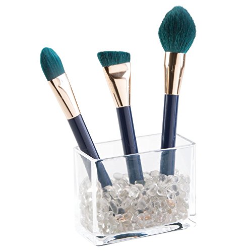 InterDesign 25520EU Bella Kosmetik-Organizer mit Dekorativen Glasperlen, durchsichtig, 10,67 x 4,75 x 8,26 cm - 3