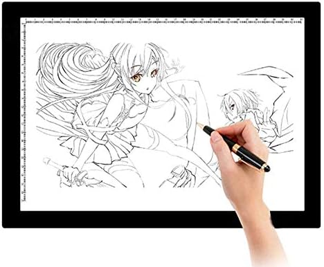 Semoic A4 Light Box LED Touching Modern Illumination Ultra-Slim Art Craft Design Photo Tracing Design Lightbox Light Pad