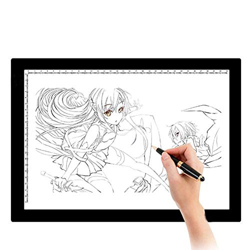 Semoic A4 Light Box LED Touching Modern Illumination Ultra-Slim Art Craft Design Photo Tracing Design Lightbox Light Pad