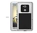 Produktbild LOVE MEI Kompatibel für SONY Xperia XA2 Metall Hülle,[Mit Gehärtetem Glas]Stoßfest/Anti-Drop/Anti-Schnee/Staubdicht /Anti-Rutsch Schale,Robustes robustes Cover[Original authentisch]
