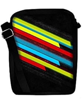 Snoogg , Damen Umhängetasche mehrfarbig multi