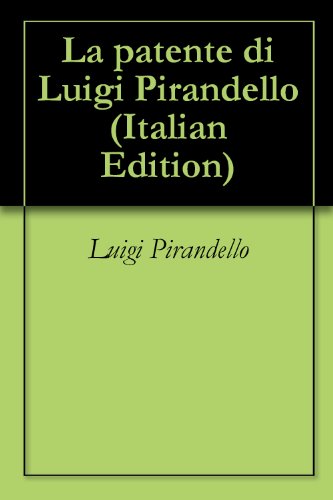 La patente di Luigi Pirandello