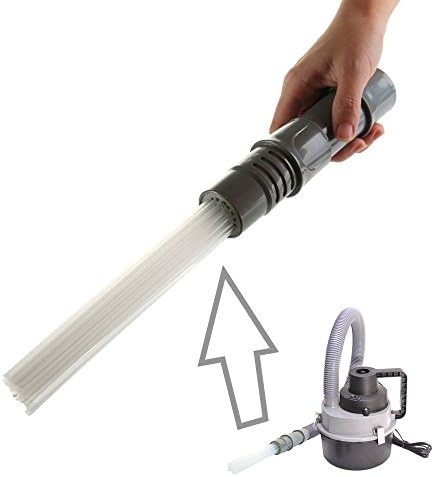 Universal Dust Brush Cleaner Vacuum Attachment,Strong Suction for Air Vents/Keyboards/Drawers/Pets/Car/Tools/Crafts/Jewelry/Plants