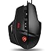 Produktbild Gaming Maus Programmierbar, ECHTPower Gaming Mouse, 9 Tasten, 4800dpi, USB Wired Kabel LED Gamer Maus inkl. 3 Eisen für PC, Notebook, Netbook, Macbook, iMac, Laptop, ergonomisch, optisch