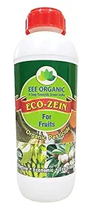 EEE Organic Eco Zein Organic Pesticide for Fruit Plants and Trees 1 Litre Bottle, Pack of 1