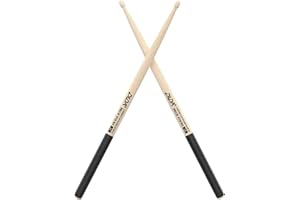DIDA Drumsticks für Drums, American Hard Maple Drumsticks, Drumsticks mit Anti-Rutsch-Griff, Drumstick für Drums Set, Prastic Pad, Drumsticks für Profi-Anfänger (1 Paar, 5A)