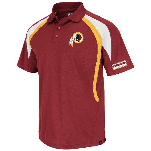 Washington Redskins NFL Field Classic VI Performance Polo Shirt Chemise - Maroon