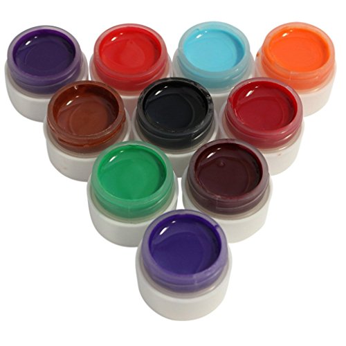 KurtzyTM 10er-Packung Nageldesign-Lackstifte für Maniküre/Pediküre Malen Design Nagellack