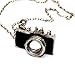 Produktbild Kamera Halskette mit Fotoapparat - ca. 70cm lange Kette - Spiegelreflex Anhänger schwarz DSLR