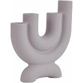 Karaca Home Martina 4l&uuml; Dekoratif Şamdan Lila