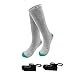 Produktbild shape Beheizte elektrische Wärmesocken Unisex-Lithium-Batterie Warme Füße Winter-Heizungssocken Warm Beheizte Socken Wärmeisolierte Socken aus Baumwolle Strümpfe für die Jagd Skifahren Radfahren