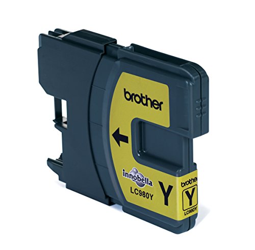 Brother LC-980Y Original Tintenpatrone Gelb (kompatibel mit: Brother DCP-145C,DCP-163C,DCP-165C,DCP-167C,DCP-195C,DCP-197C,DCP-365CN,DCP-375CW,DCP-377CW,MFC-250C,MFC-255CW,MFC-257CW,MFC-290C,MFC-295CN,MFC-297C) - 3