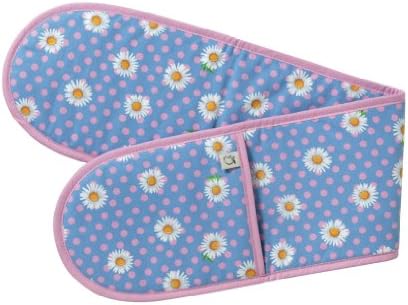Daisy Spot Double Oven Glove