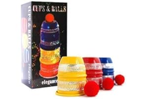 SOLOMAGIA Kubki i piłki - Elegancja - Magia zbliżenia - Magiczna sztuczka