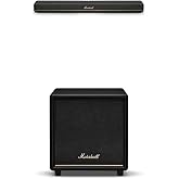Marshall Heston 60 Black Dolby Atmos Soundbar, Wireless Subwoofer