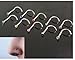 Price comparison product image LIFECART 20pcs Mix Colors Stainless Steel Rhinestone Nose Studs Rings Hoop Pin Bars Piercing
