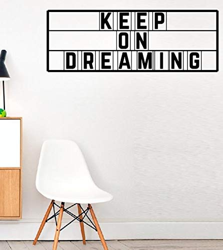 Preisvergleich Produktbild wandaufkleber 3d HALTEN SIE AUF TRÄUMEN