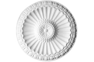 HOMESTAR Stuckrosette / Deckenrosette Julia, Durchmesser 28 cm, 25206