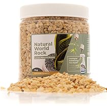 Natural World Dekosteine – 2 Kg Marmor & Quarz, 5 Mm, Für Blumentöpfe Innen/außen
