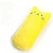 Produktbild WWUUOOPRT Giocattoli pWWUUOOPRT Spielzeug für die Cute Expression Daumen Spielzeug Katze Spielzeug Pet Bite Plüschtier (gelb)