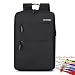 Produktbild UFLYAY Laptop Rucksack mit USB-Ladeanschluss - Schultasche Computer Reiserucksack - Student Book Bag Passt 16 Zoll - Wasserdicht und Langlebig (Schwarz)