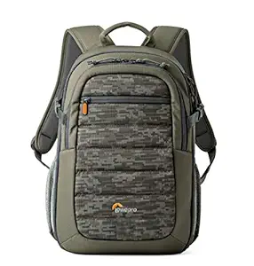 Lowepro Polyester Backpack for DSLR Camera, Green, Mica Pixel Camo