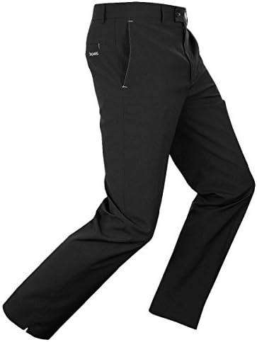 NEW 2017 Stromberg Sintra Pro-Flex Pants Water Resistant Mens Golf Trousers - Tapered Leg Black 34x31