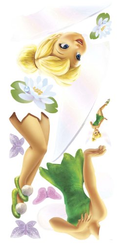 RoomMates Disney Fairies Tinker Bell NEU positionierbar (Mehrfach klebbar) Kinder Wand Aufkleber - 3