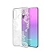 Produktbild Stylishen Glamour Glitzer Crystal Bumper Hülle für Huawei P30 Lite,Glänzend Bling Glitzer Kristall Diamond Crystal Durchsichtig TPU Silikon Gel Hülle