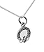 Sterling Silver and Marcasite Irish, Claddagh Pendant. Perfect Christmas gift. Suitable for adult or baby