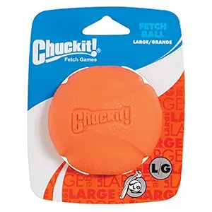 Chuckit! Fetch Ball, Large, 3-Inch, 1-Pack, Colors may vary