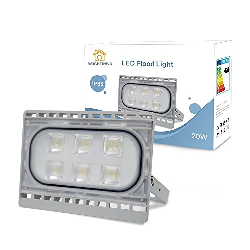 BRIGHTINWD Reflectores LED súper brillantes de 30W SMD2835 IP65 A prueba de agua 2300 lm cálido blanco cálido para luminarias de seguridad para exteriores Garantía de 3 años
