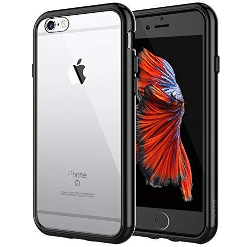 JETech Funda para iPhone 6s Plus y iPhone 6 Plus, Anti-Choques y Anti-Arañazos, Negro
