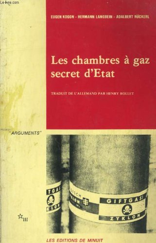 couverture de : Les Chambres &agrave; gaz, secret d'Etat