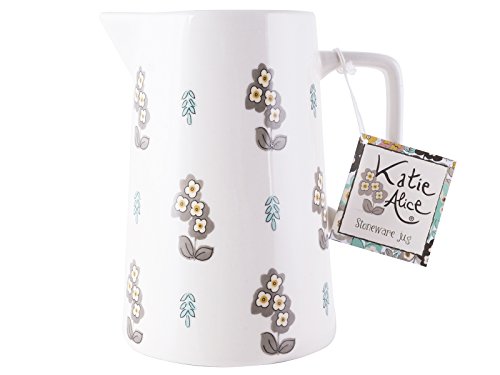 Creative Tops Katie Alice, 1,2 L, Retro-Design Krug aus Steingut, Blumenmuster - 3