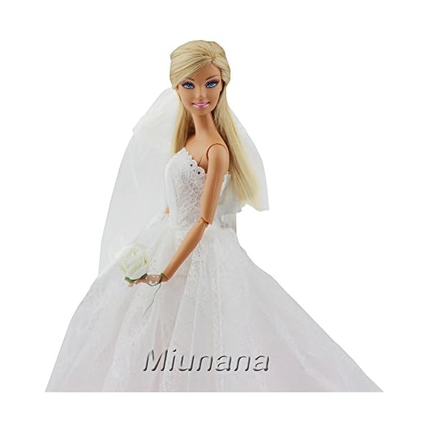 muñeca vestida de novia