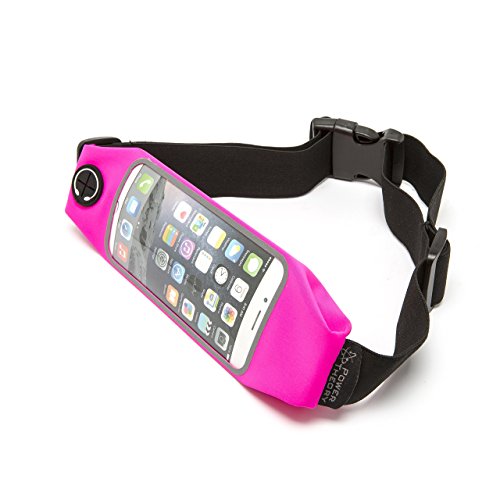 Power Theory Wasserresistente Unisex Sport Lauftasche Laufgürtel Bauchtasche Running Belt Ideale Tasche für Smartphone Handy Fitness Jogging Fahrradfahren Sporttasche