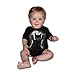 Spiral - Baby-Boys - BAT CAT - Baby Sleepsuit Black - Small