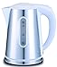 Produktbild Hochwertiger Design Wasserkocher aus Edelstahl 1,7 Liter | Wassermangelsicherung | mit abnehmbarem Filter 1850-2200 Watt | Weiss