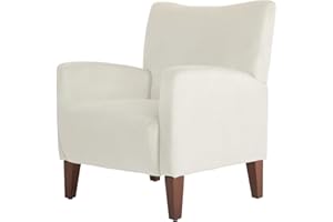 Sepnine Sillones para el Salón, Butacas de Salón Terciopelo, Sillón Relax Tapizado, Sillón Lectura con Patas de Madera Maciza