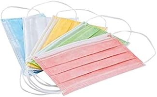 Earleye0 Enfants 50Pcs jetable 3 Couches Face Scarf Bandana