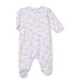 Petit Bateau Baby-Girls Behind Footies, Multicoloured (Ecume/Multico), 0-3 Months (Manufacturer Size:1M)