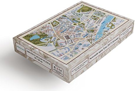 Cityscape 1000 Piece Jigsaw Puzzle of Newcastle upon Tyne 2017 - INCLUDES LRG COLOUR PRINT INSIDE
